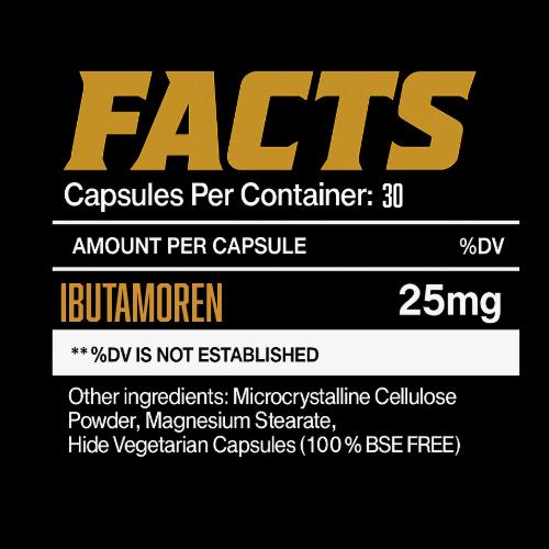 MK-677 (Ibutamoren) – 25mg Research Capsules